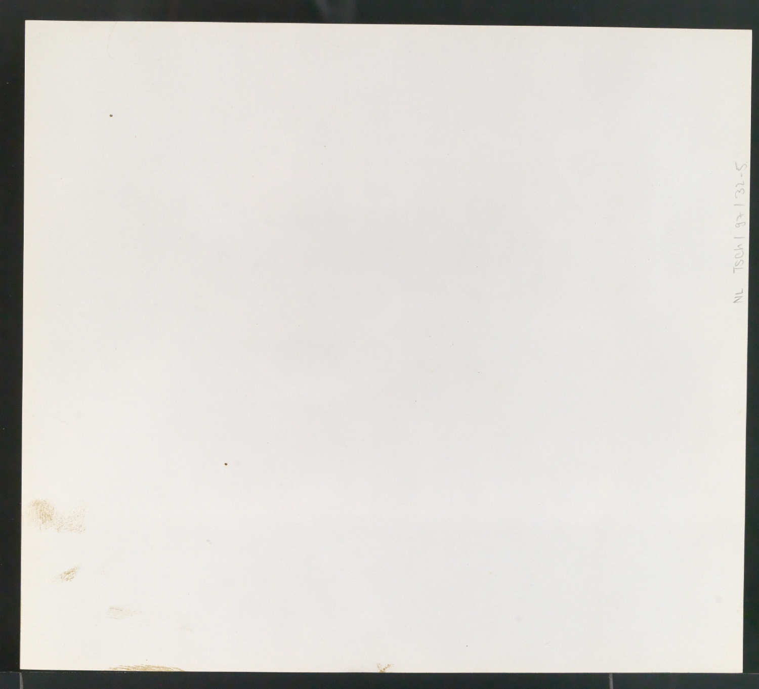 Mappe mit Vorarbeiten, Entwurfszeichnungen und Probedrucken zu Kalenderziffern — Blatt 12