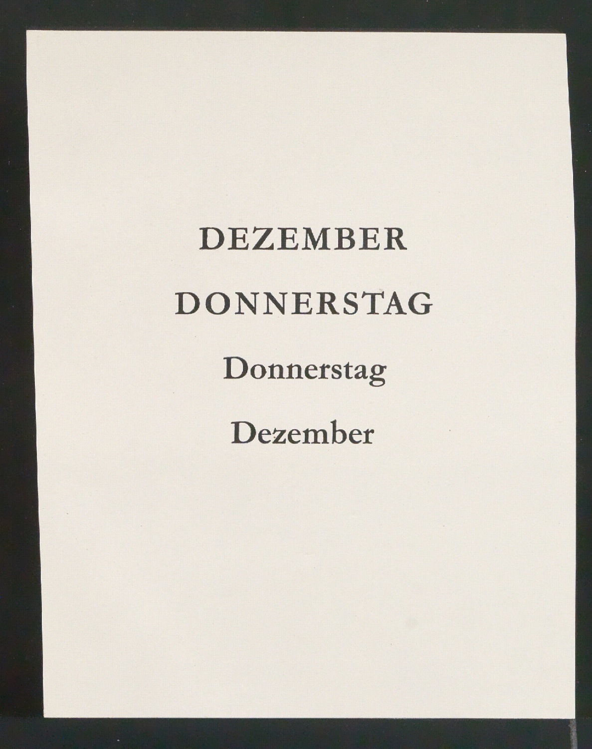 Mappe mit Vorarbeiten, Entwurfszeichnungen und Probedrucken zu Kalenderziffern — Blatt 107