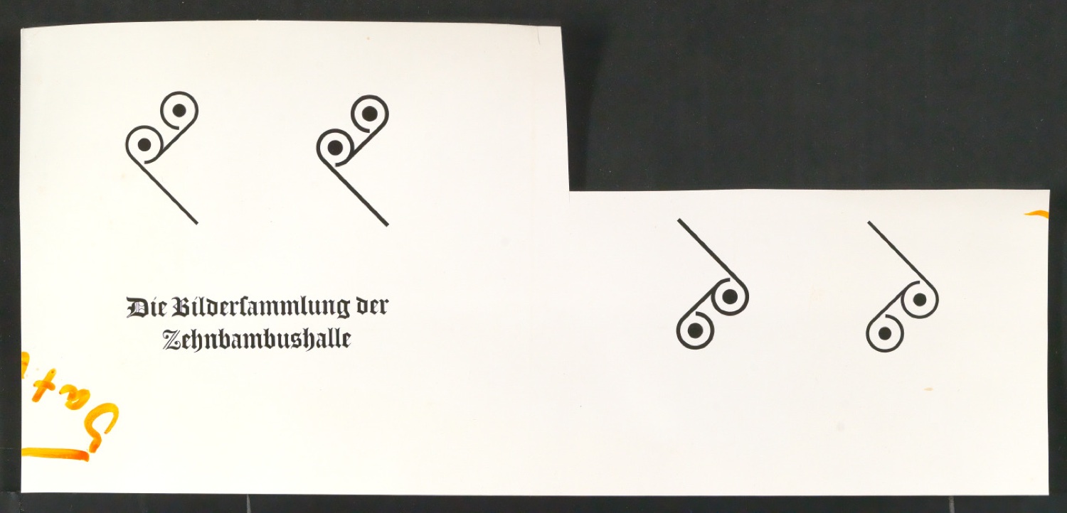 Entwürfe und Reproduktionen von Firmenzeichen für Georg-Rentsch-Söhne [1950] — Blatt 35