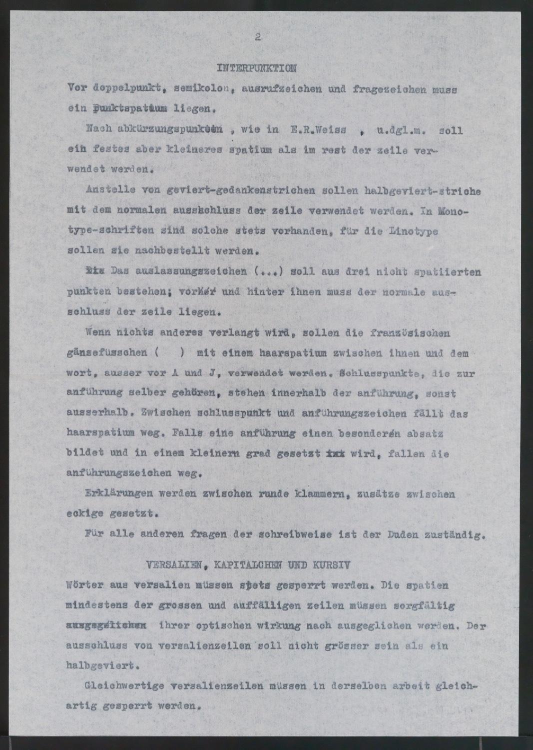 Vorarbeiten und Probedrucke für Im Dienste des Buches, Designing Books und I Bogens Tjeneste — Blatt 9