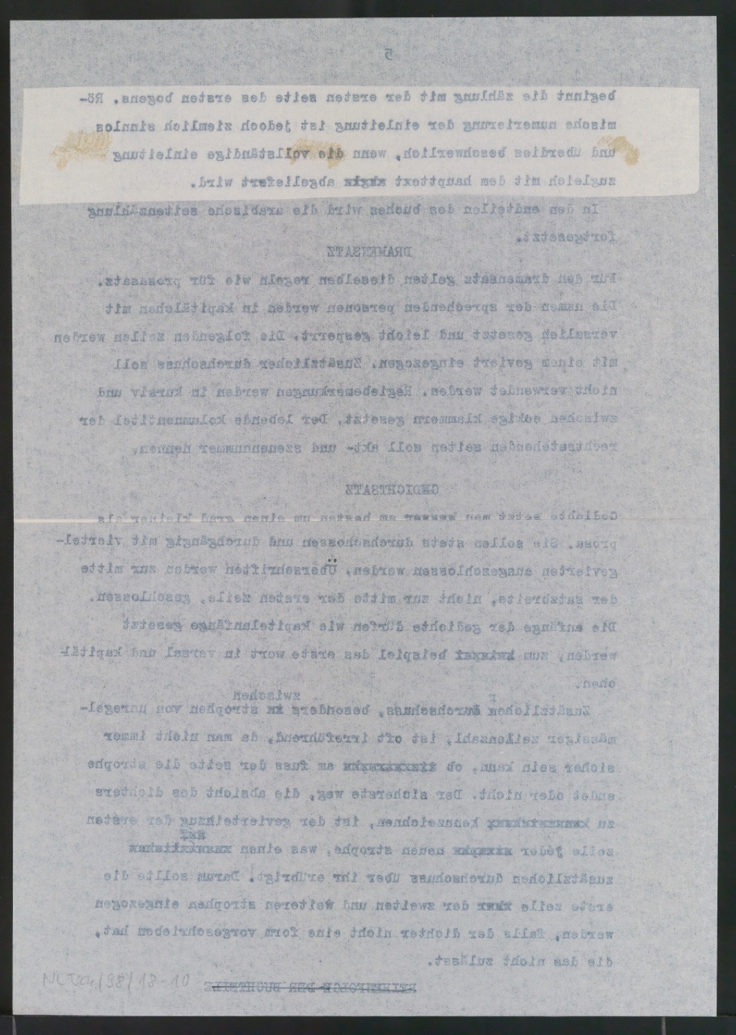 Vorarbeiten und Probedrucke für Im Dienste des Buches, Designing Books und I Bogens Tjeneste — Blatt 20