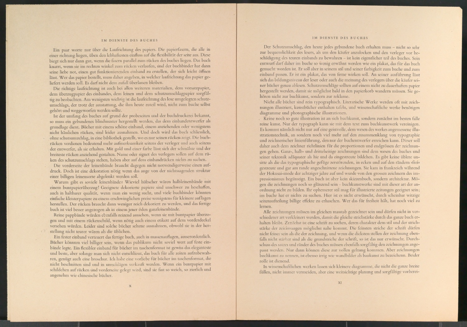 Vorarbeiten und Probedrucke für Im Dienste des Buches, Designing Books und I Bogens Tjeneste — Blatt 36