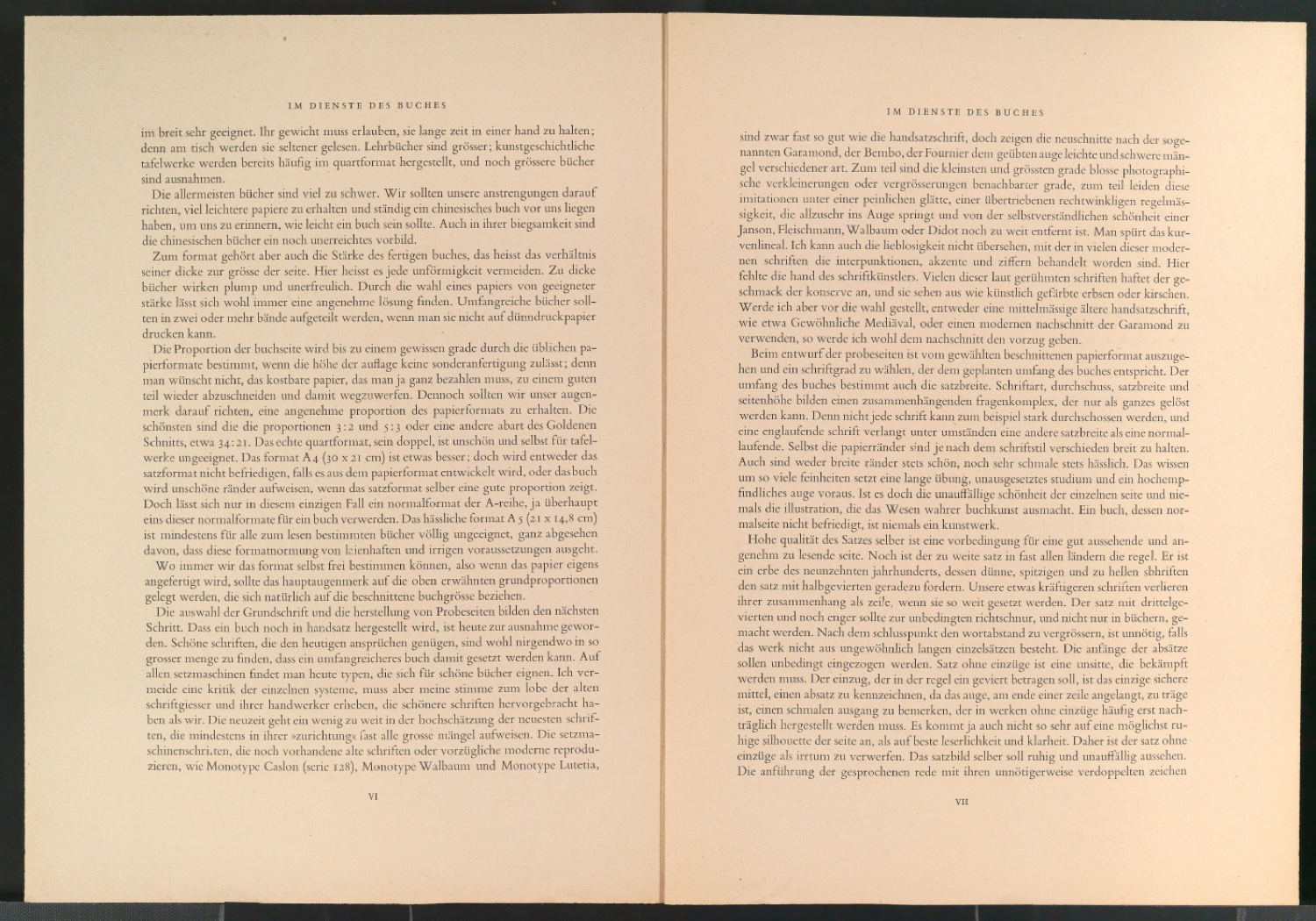 Vorarbeiten und Probedrucke für Im Dienste des Buches, Designing Books und I Bogens Tjeneste — Blatt 39