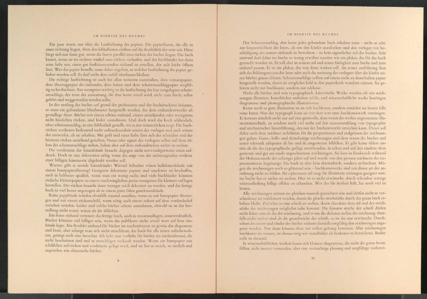 Vorarbeiten und Probedrucke für Im Dienste des Buches, Designing Books und I Bogens Tjeneste — Blatt 41