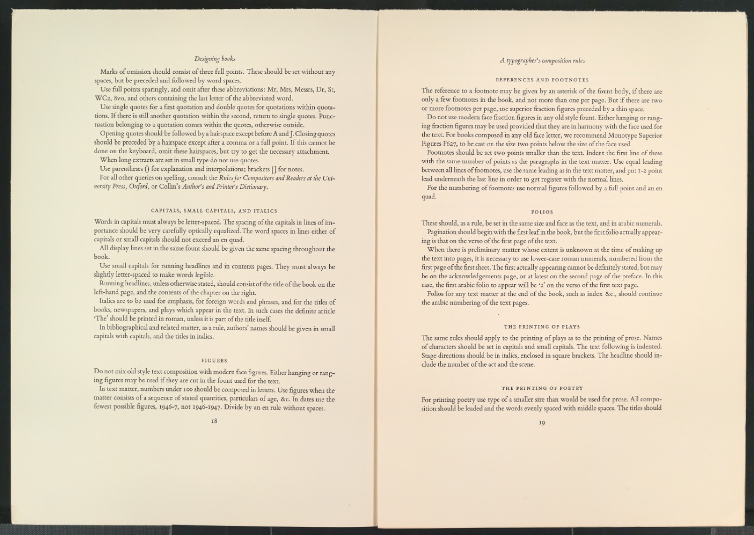 Vorarbeiten und Probedrucke für Im Dienste des Buches, Designing Books und I Bogens Tjeneste — Blatt 58
