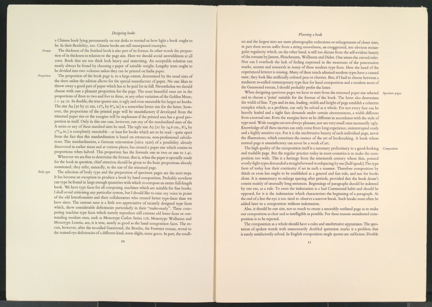 Vorarbeiten und Probedrucke für Im Dienste des Buches, Designing Books und I Bogens Tjeneste — Blatt 62