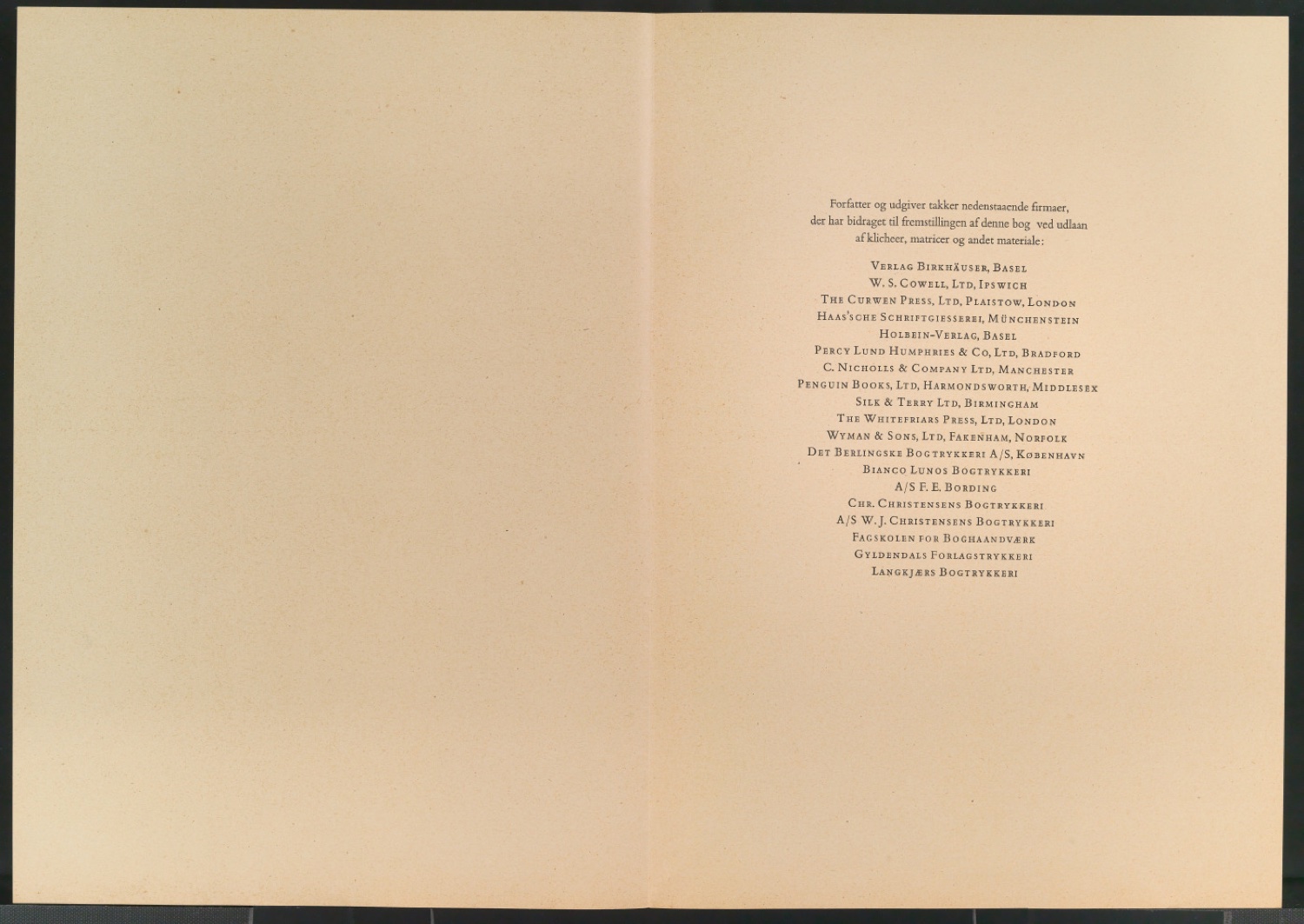 Vorarbeiten und Probedrucke für Im Dienste des Buches, Designing Books und I Bogens Tjeneste — Blatt 71
