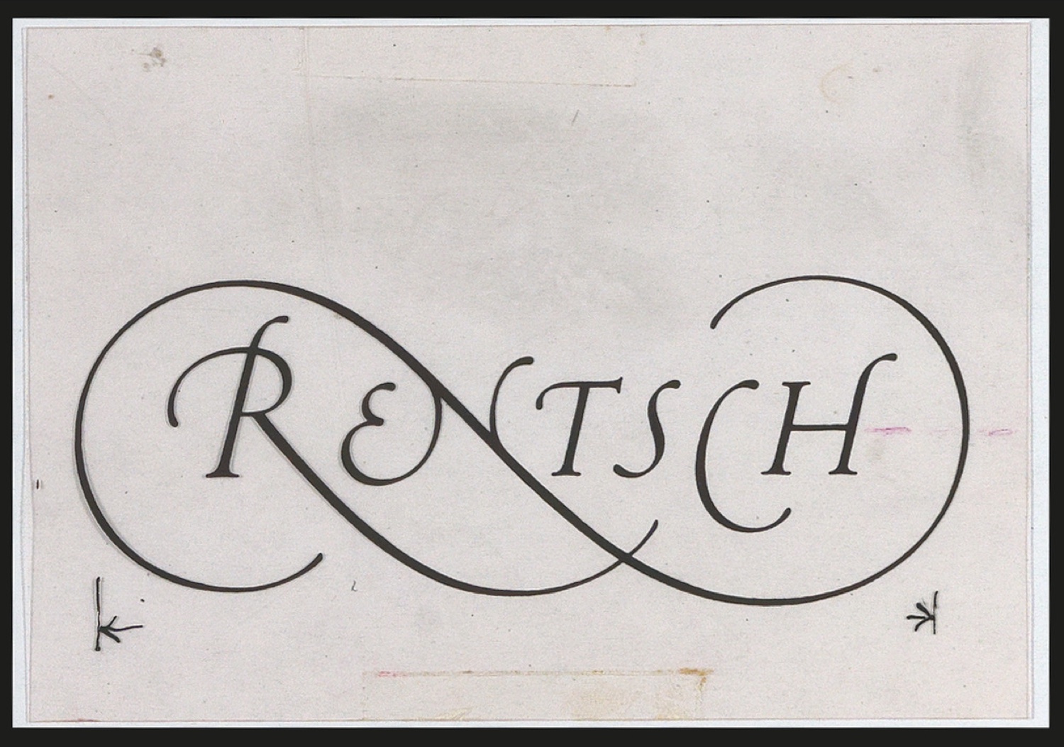 Druckvorstufen und Probedrucke für Firmenzeichen Georg-Rentsch-Söhne — Blatt 1