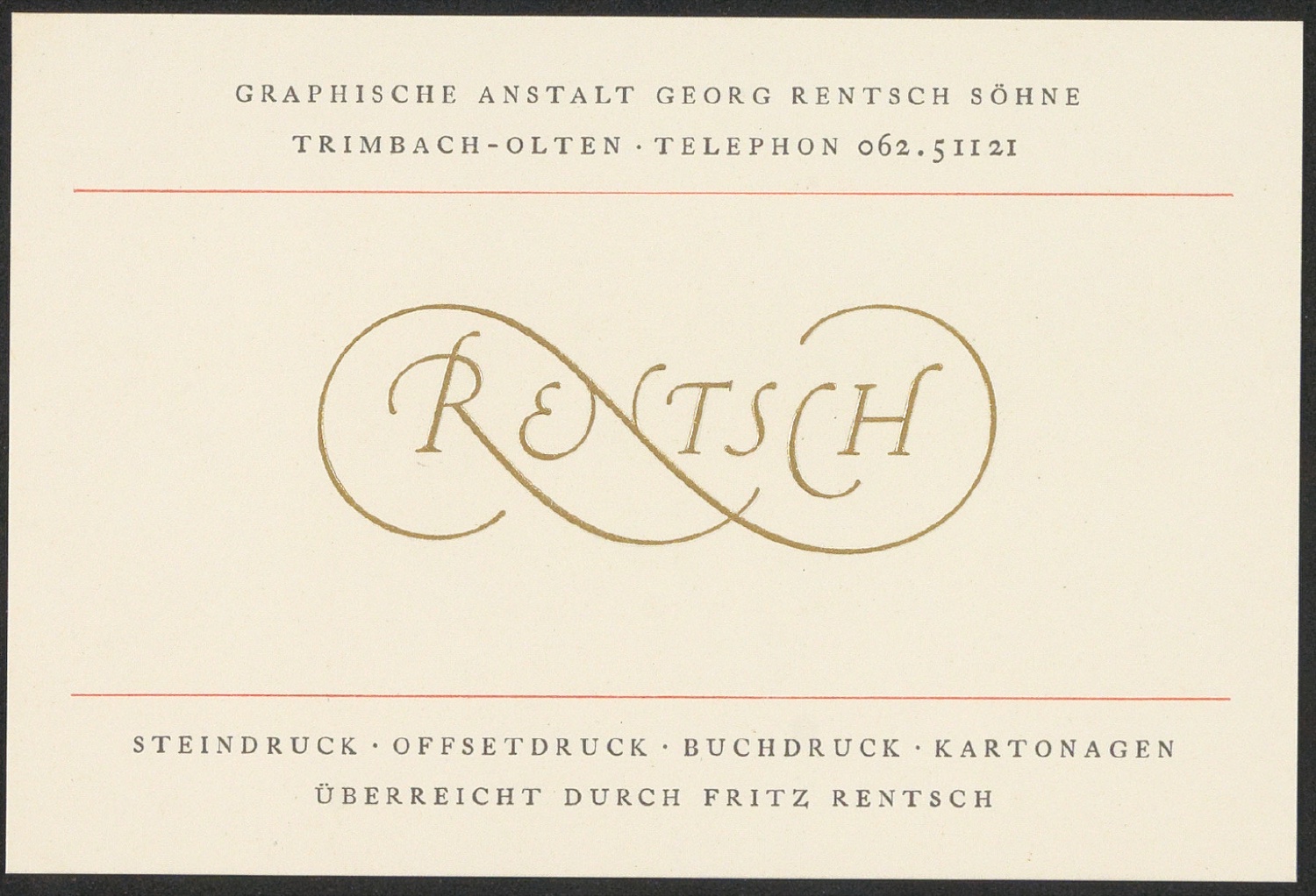 Druckvorstufen und Probedrucke für Firmenzeichen Georg-Rentsch-Söhne — Blatt 7