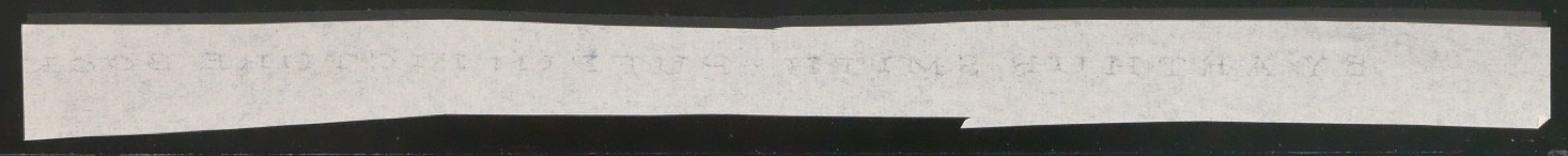 Schriftentwürfe für das Titelblatt von Insect Life — Blatt 12