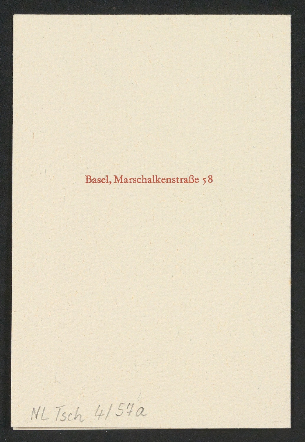 Probedrucke von Akzidenz und Neujahrswunsch für Antiquariat Bernhard Krohn, Paul Griesinger und Jan Tschichold — Blatt 3