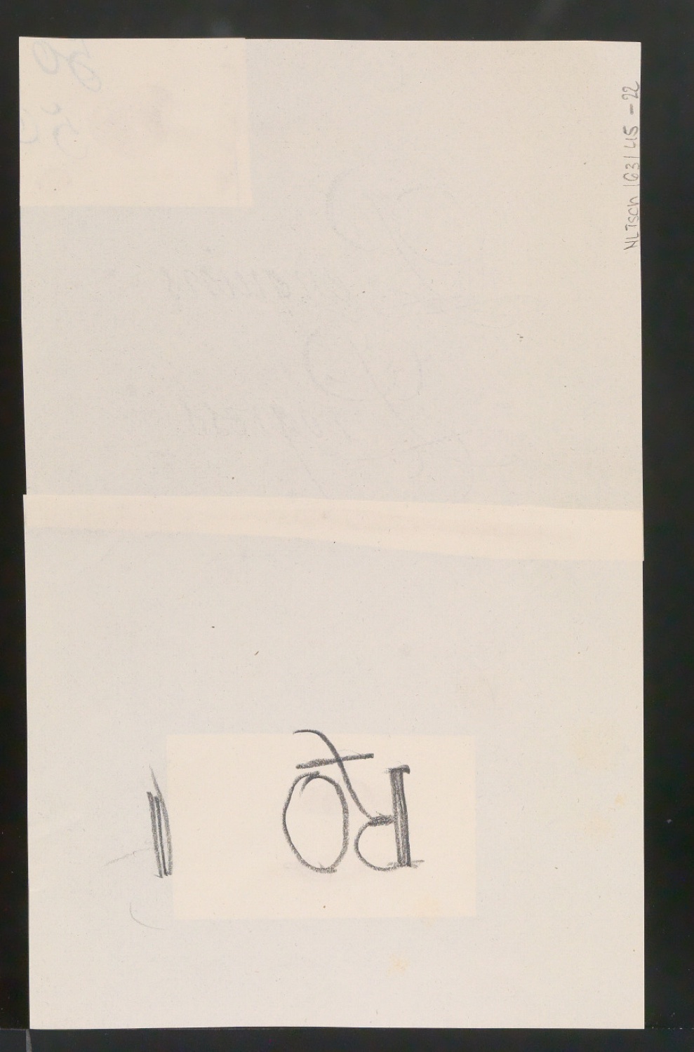 Entwürfe der Typographie für den Umschlag von Penguins Progress Volume 5 — Blatt 4