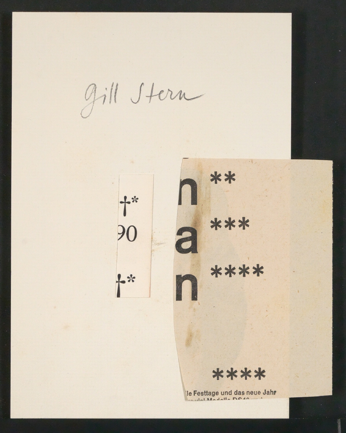 Konvolut Arbeitsmaterialien Ornamente — Blatt 18