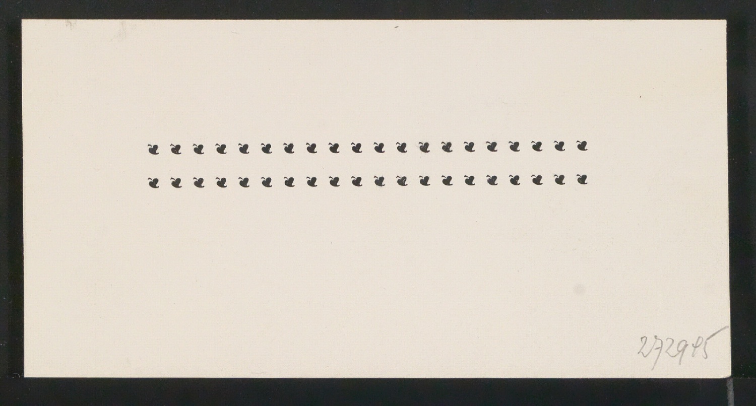 Konvolut Arbeitsmaterialien Ornamente — Blatt 22