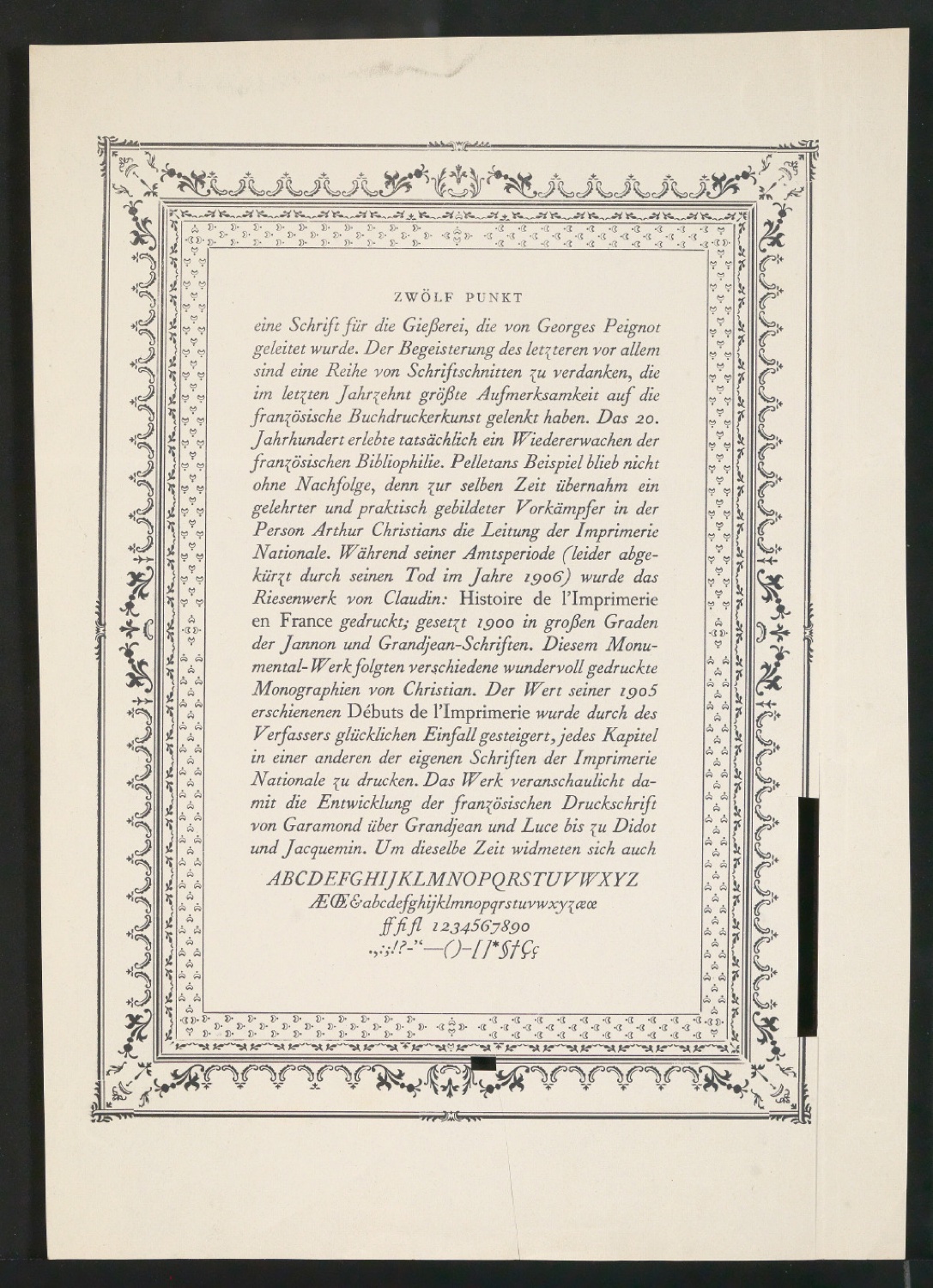 Konvolut Arbeitsmaterialien Ornamente — Blatt 35