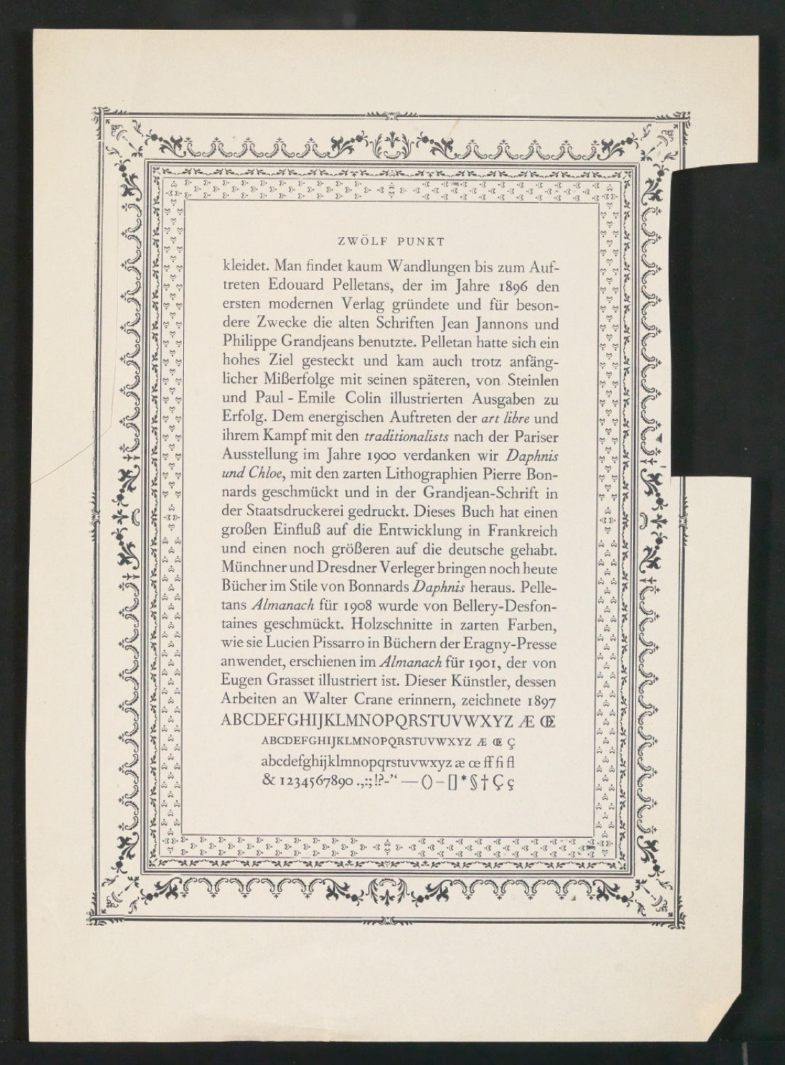 Konvolut Arbeitsmaterialien Ornamente — Blatt 39