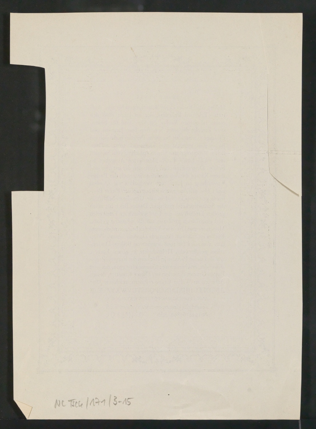 Konvolut Arbeitsmaterialien Ornamente — Blatt 40