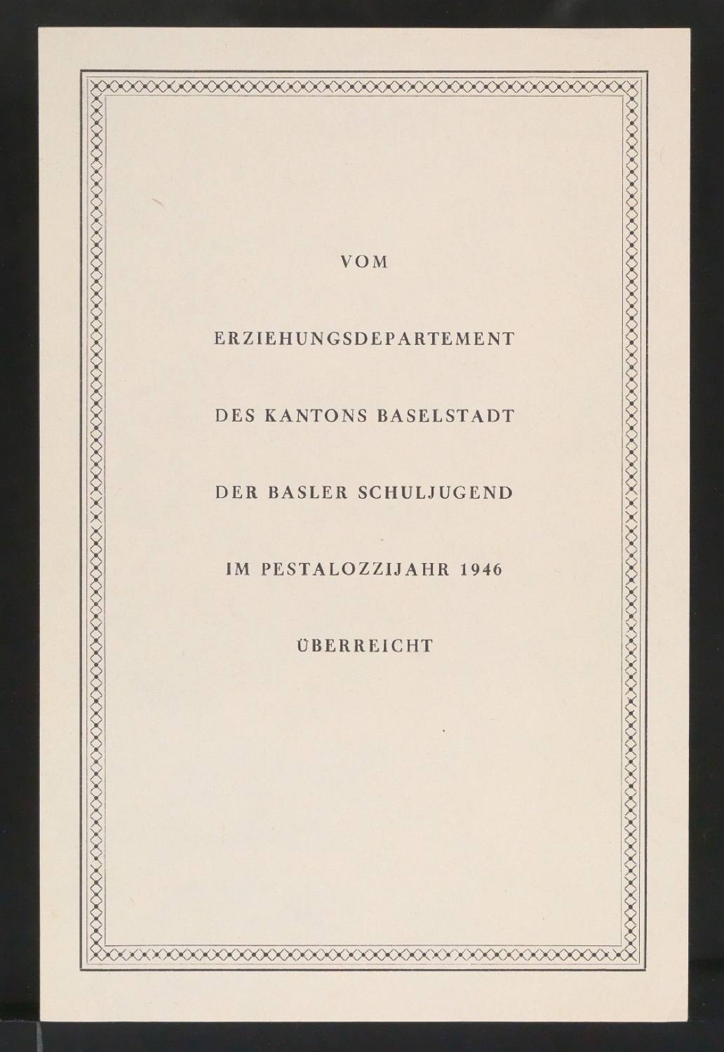 Konvolut Probedrucke von Bestellscheinen und Werbebeilagen für Birkhäuser — Blatt 3