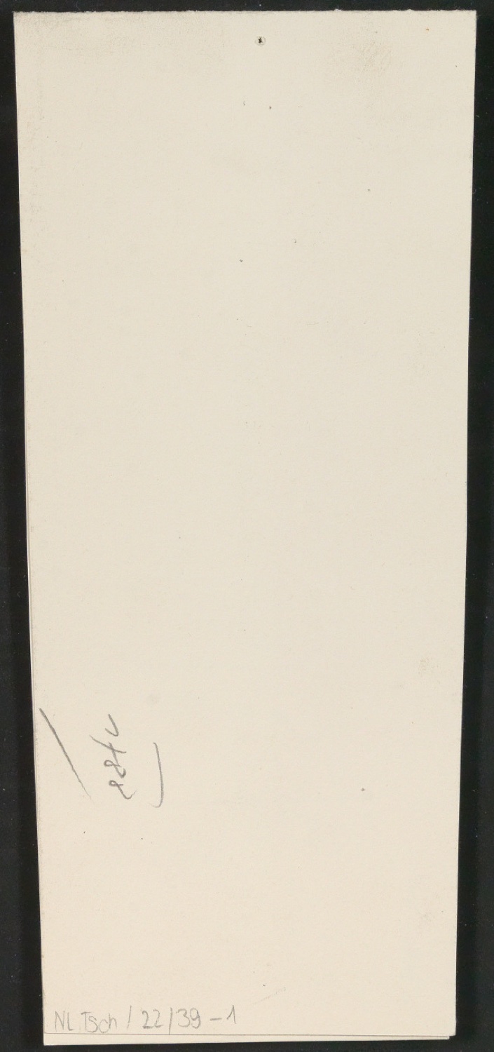 Notizen für Text und Entwurf für Schutzumschlag von Geschichte der Schrift in Bildern, 1. Auflage — Blatt 3
