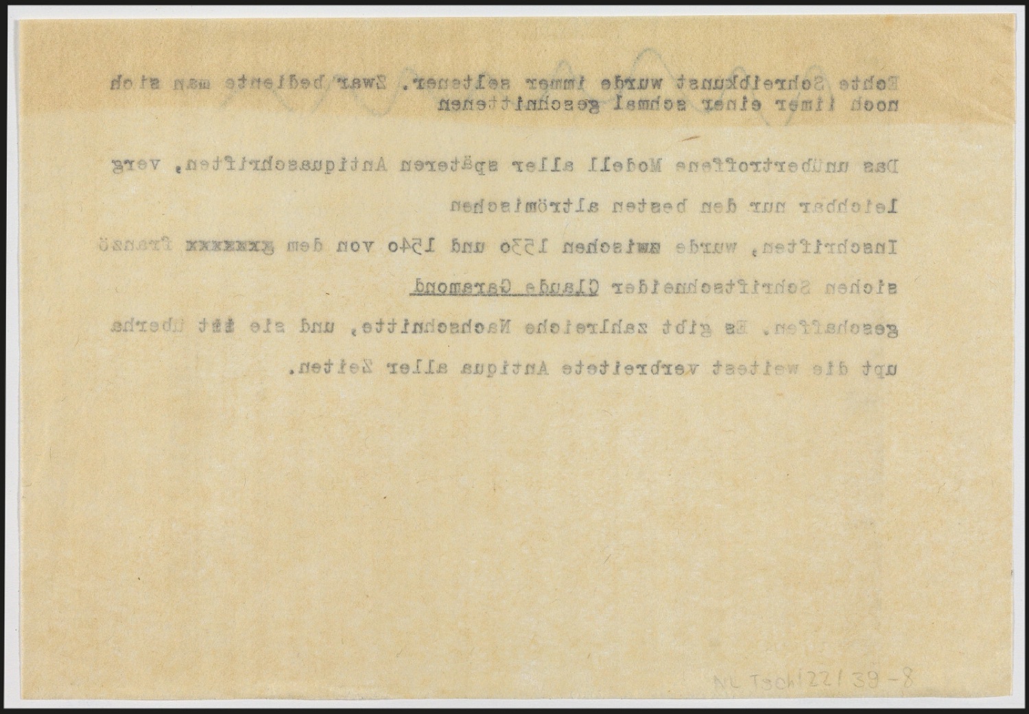 Notizen für Text und Entwurf für Schutzumschlag von Geschichte der Schrift in Bildern, 1. Auflage — Blatt 17