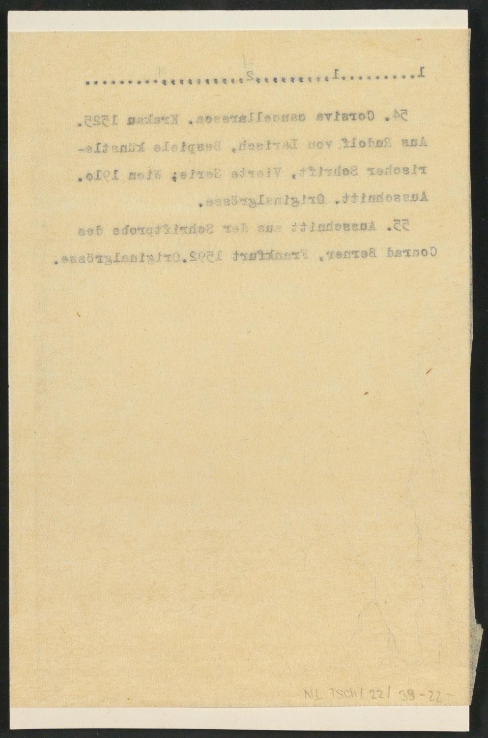 Notizen für Text und Entwurf für Schutzumschlag von Geschichte der Schrift in Bildern, 1. Auflage — Blatt 45