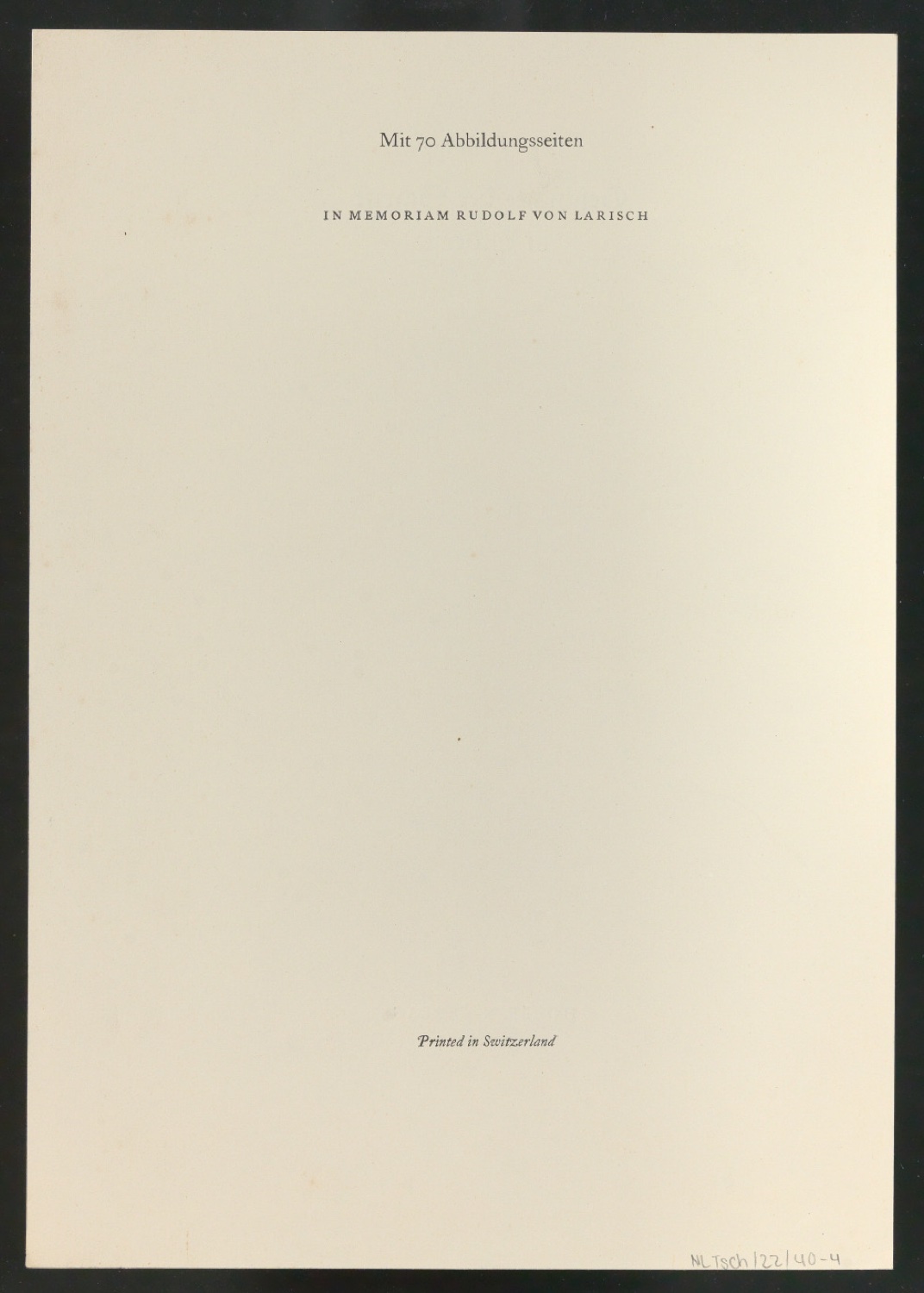 Druckbögen für Layout von Geschichte der Schrift in Bildern, 1. Auflage — Blatt 8