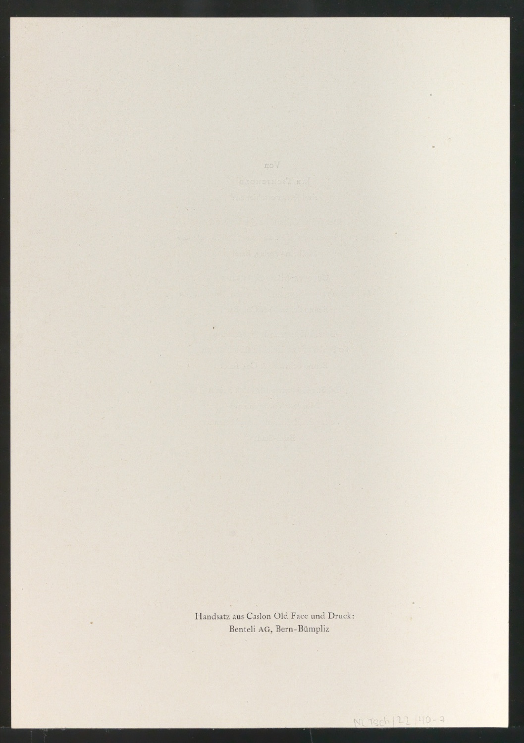 Druckbögen für Layout von Geschichte der Schrift in Bildern, 1. Auflage — Blatt 14