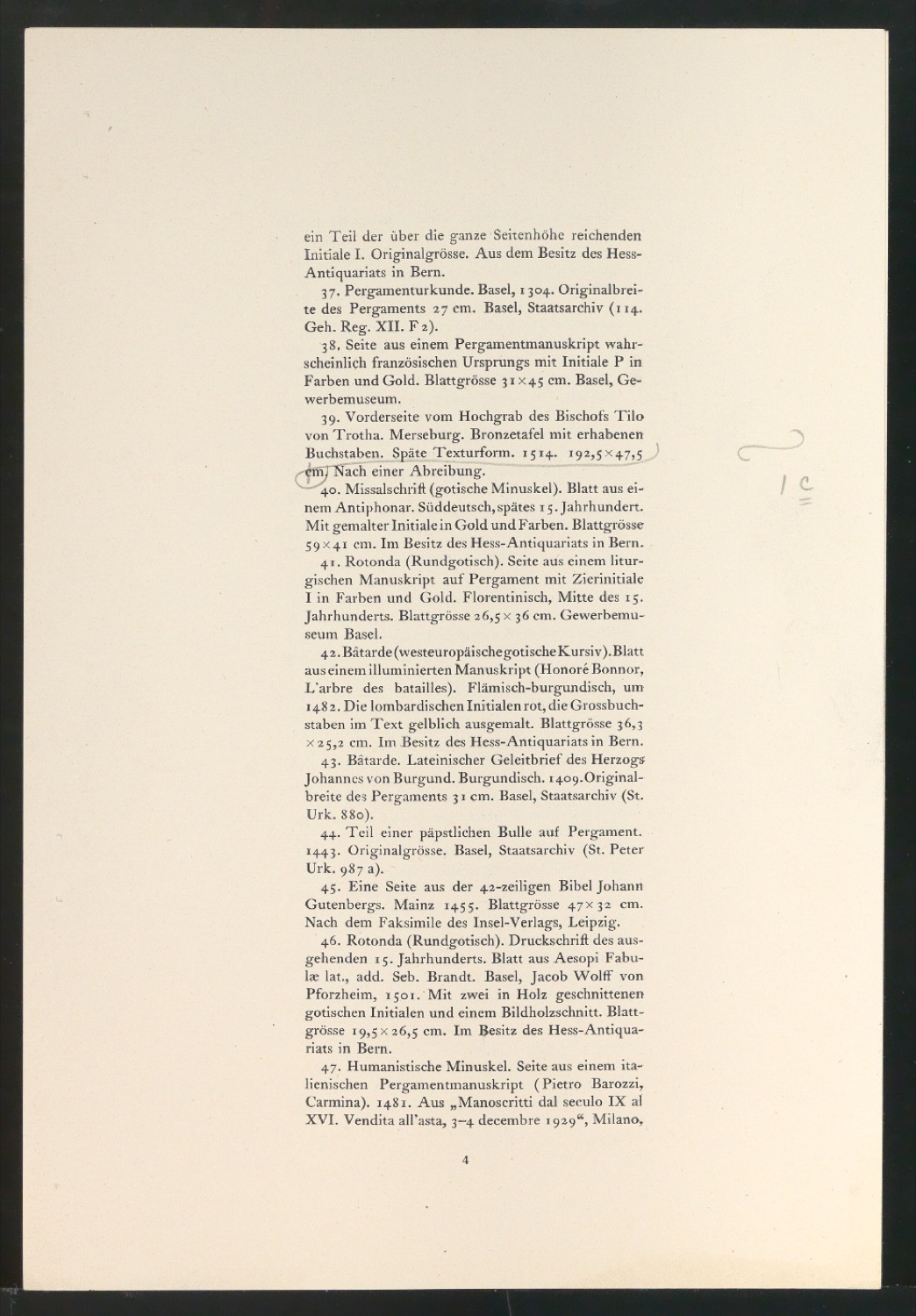 Druckbögen für Layout von Geschichte der Schrift in Bildern, 1. Auflage — Blatt 27