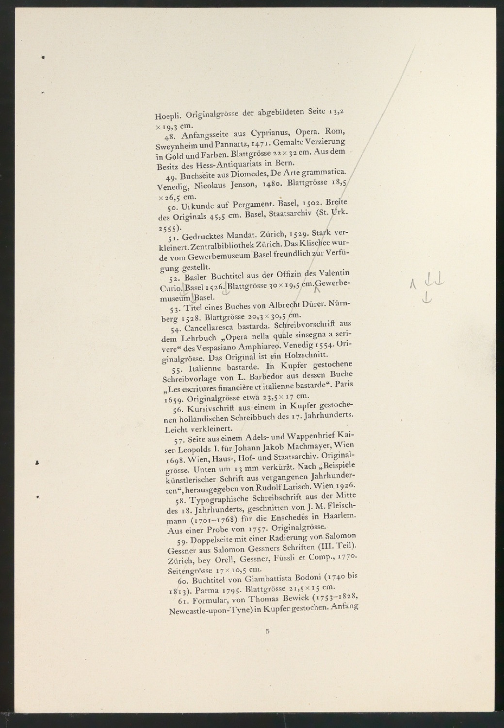 Druckbögen für Layout von Geschichte der Schrift in Bildern, 1. Auflage — Blatt 29