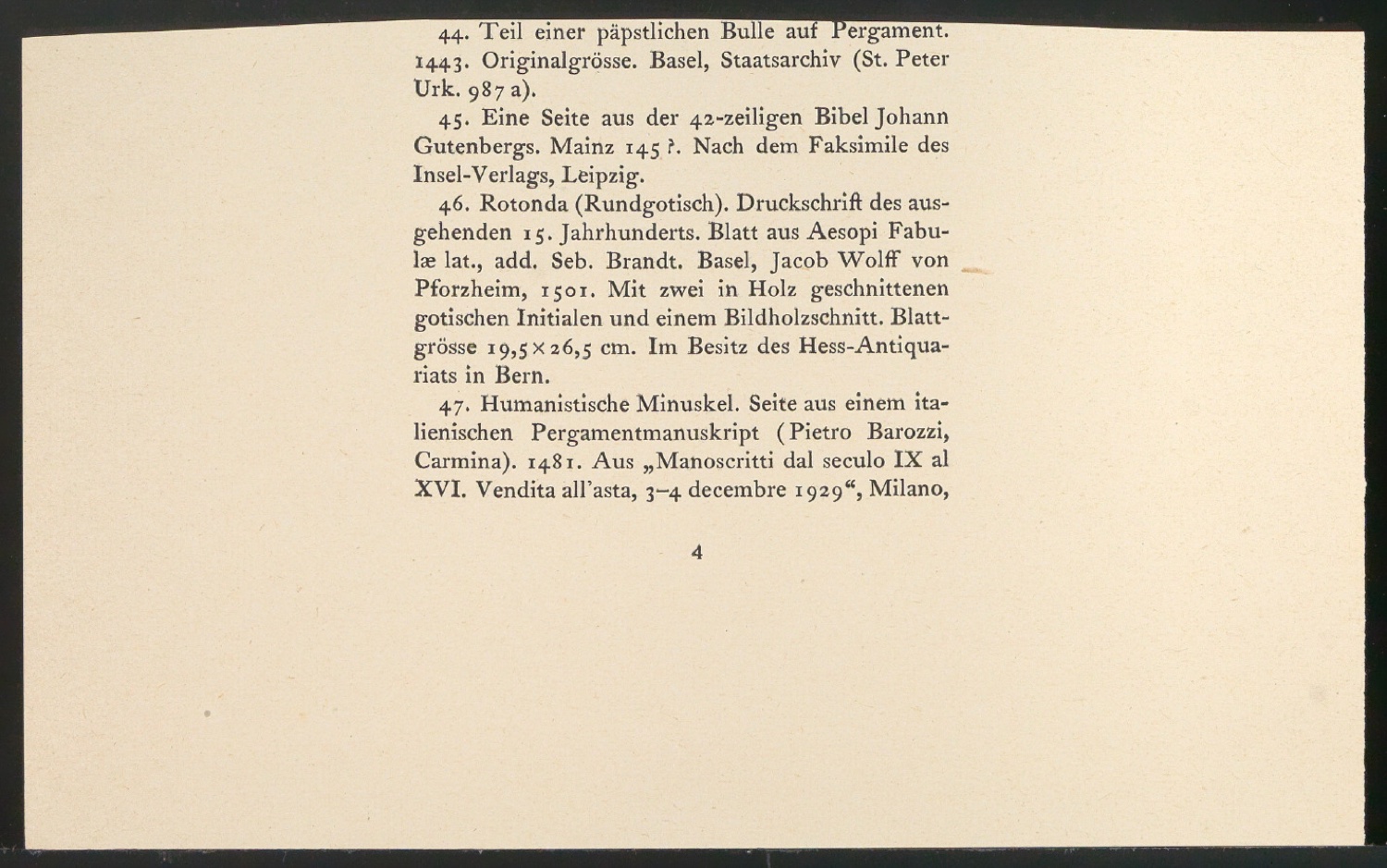 Druckbögen für Layout von Geschichte der Schrift in Bildern, 1. Auflage — Blatt 33