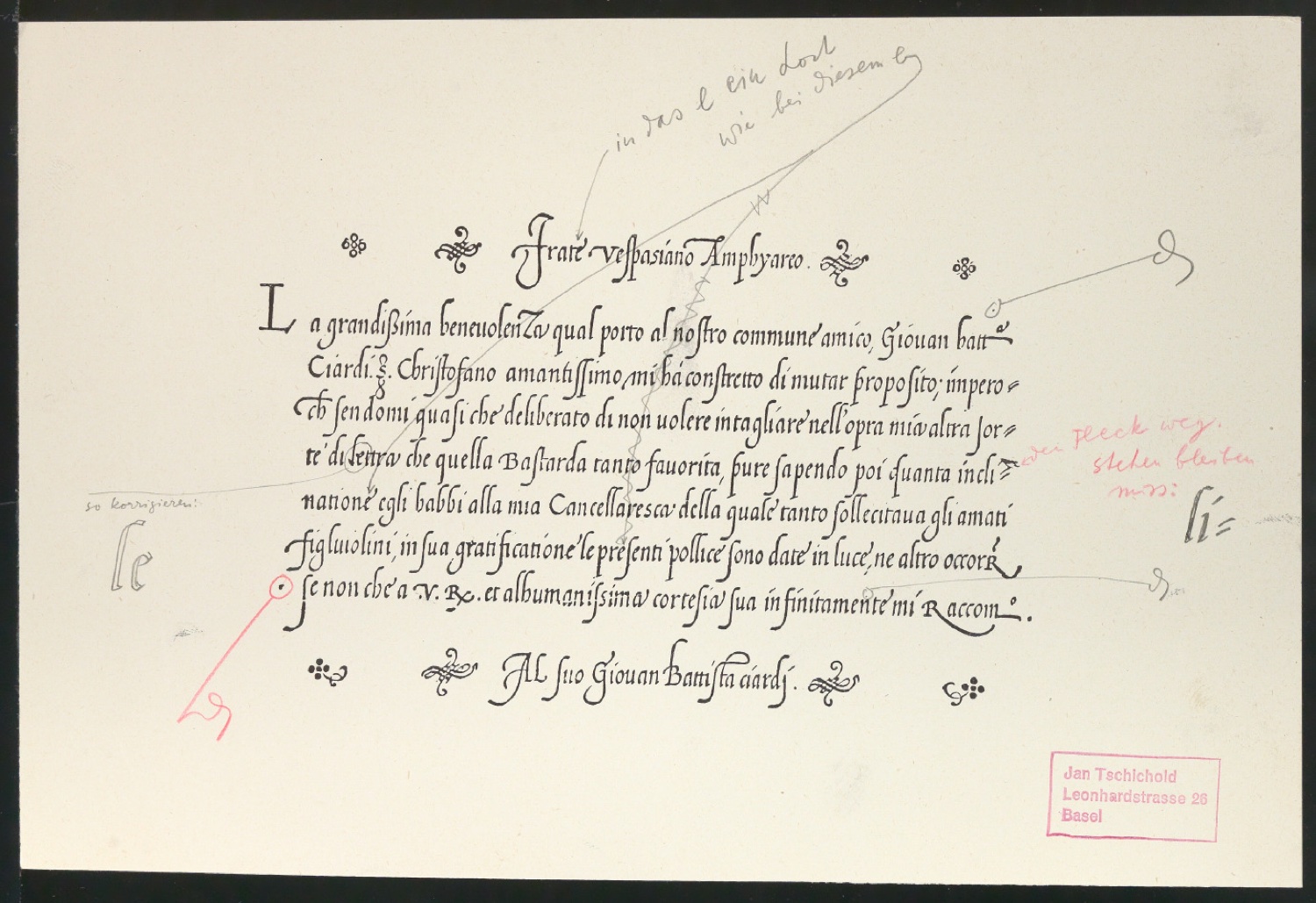 Druckbögen für Layout von Geschichte der Schrift in Bildern, 1. Auflage — Blatt 45