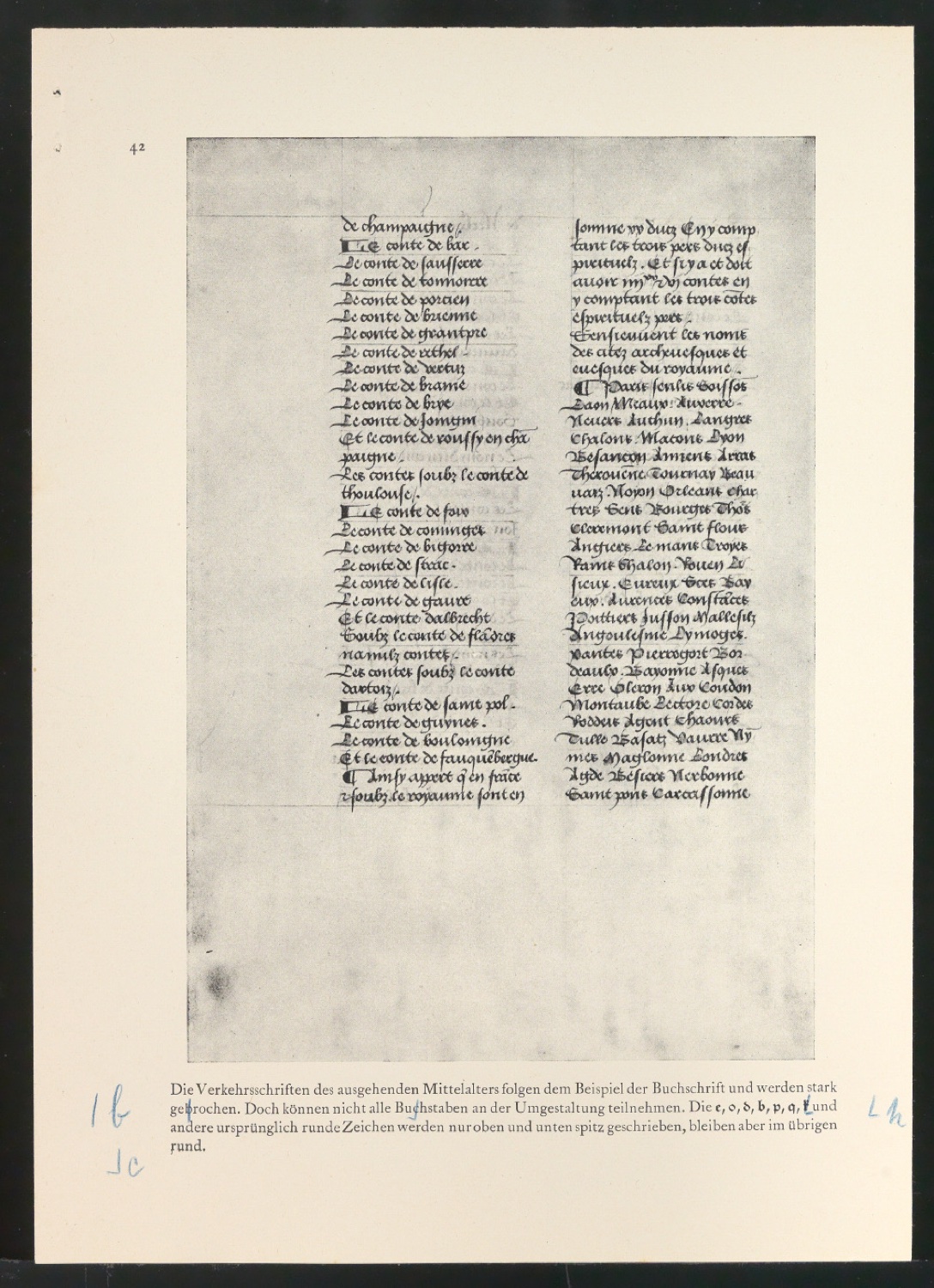 Druckbögen für Layout von Geschichte der Schrift in Bildern, 1. Auflage — Blatt 59