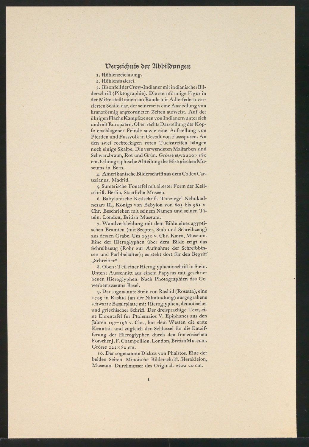 Druckbögen für Layout von Geschichte der Schrift in Bildern, 1. Auflage — Blatt 105