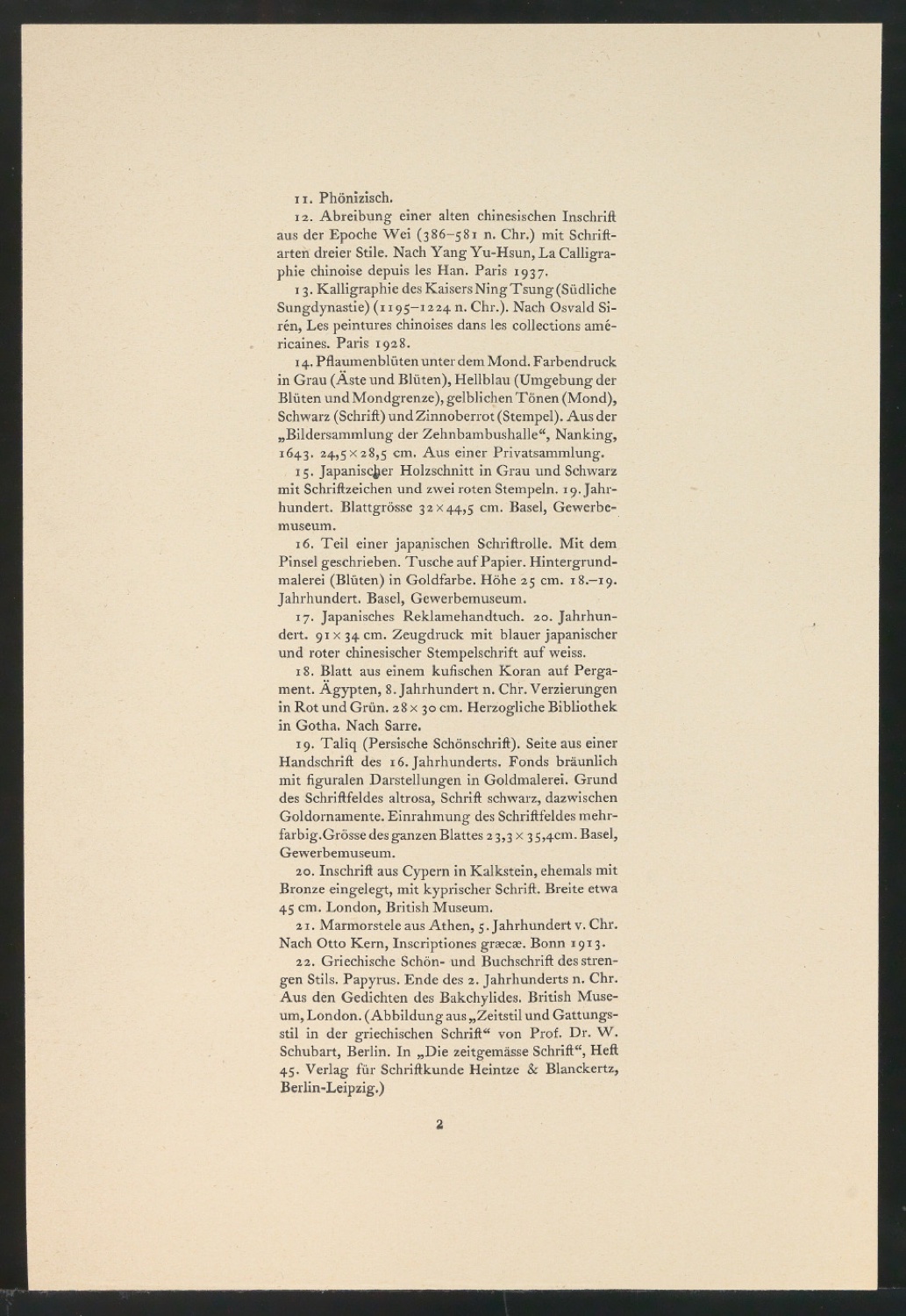 Druckbögen für Layout von Geschichte der Schrift in Bildern, 1. Auflage — Blatt 143