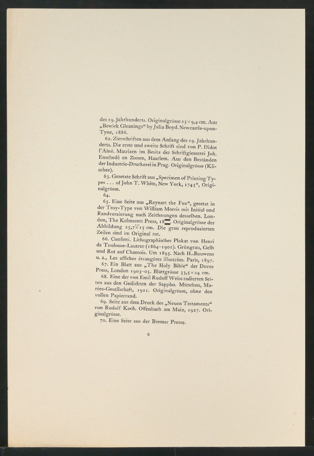 Druckbögen für Layout von Geschichte der Schrift in Bildern, 1. Auflage — Blatt 149