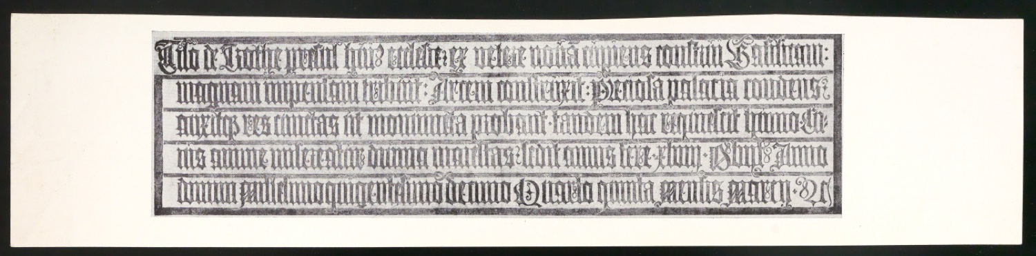 Montierte Entwürfe und korrigierte Seiten für Text und Schutzumschlag von Geschichte der Schrift in Bildern, 2. Auflage — Blatt 43