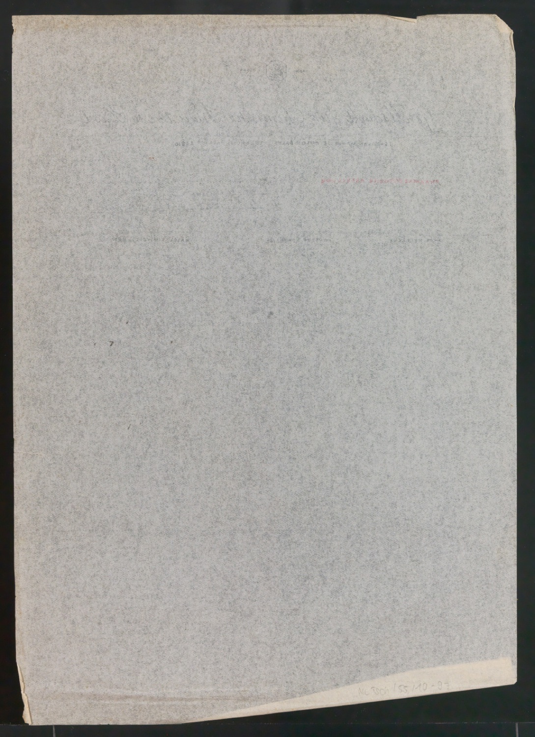 Entwurfszeichnungen und Probedrucke von Briefbögen für Gesellschaft für chemische Industrie (Ciba) — Blatt 14