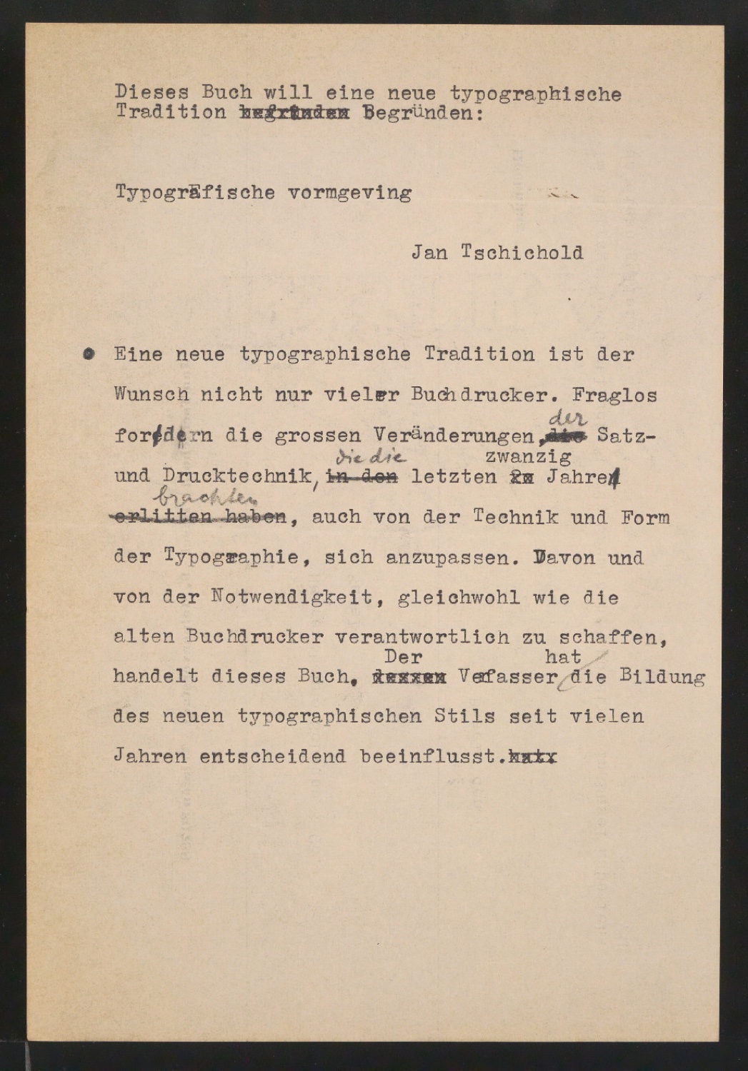 Blattsammlung von Gebrauchsgrafik und Notizen für Typografische vormgeving — Blatt 3