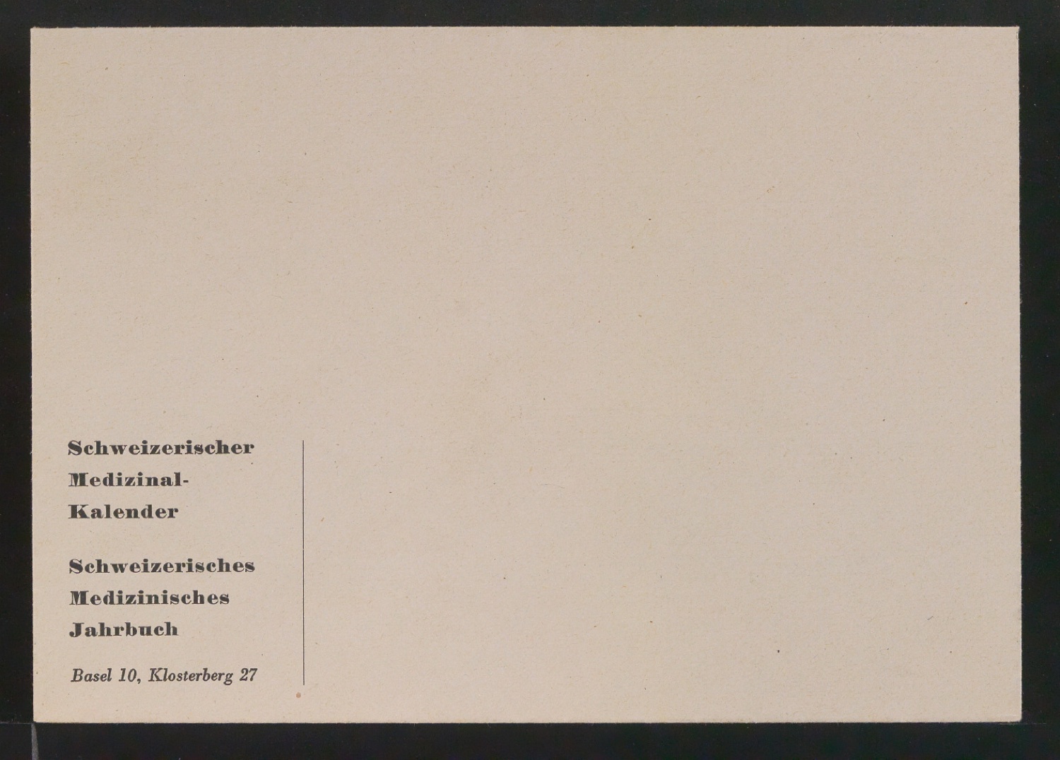 Blattsammlung von Gebrauchsgrafik und Notizen für Typografische vormgeving — Blatt 21