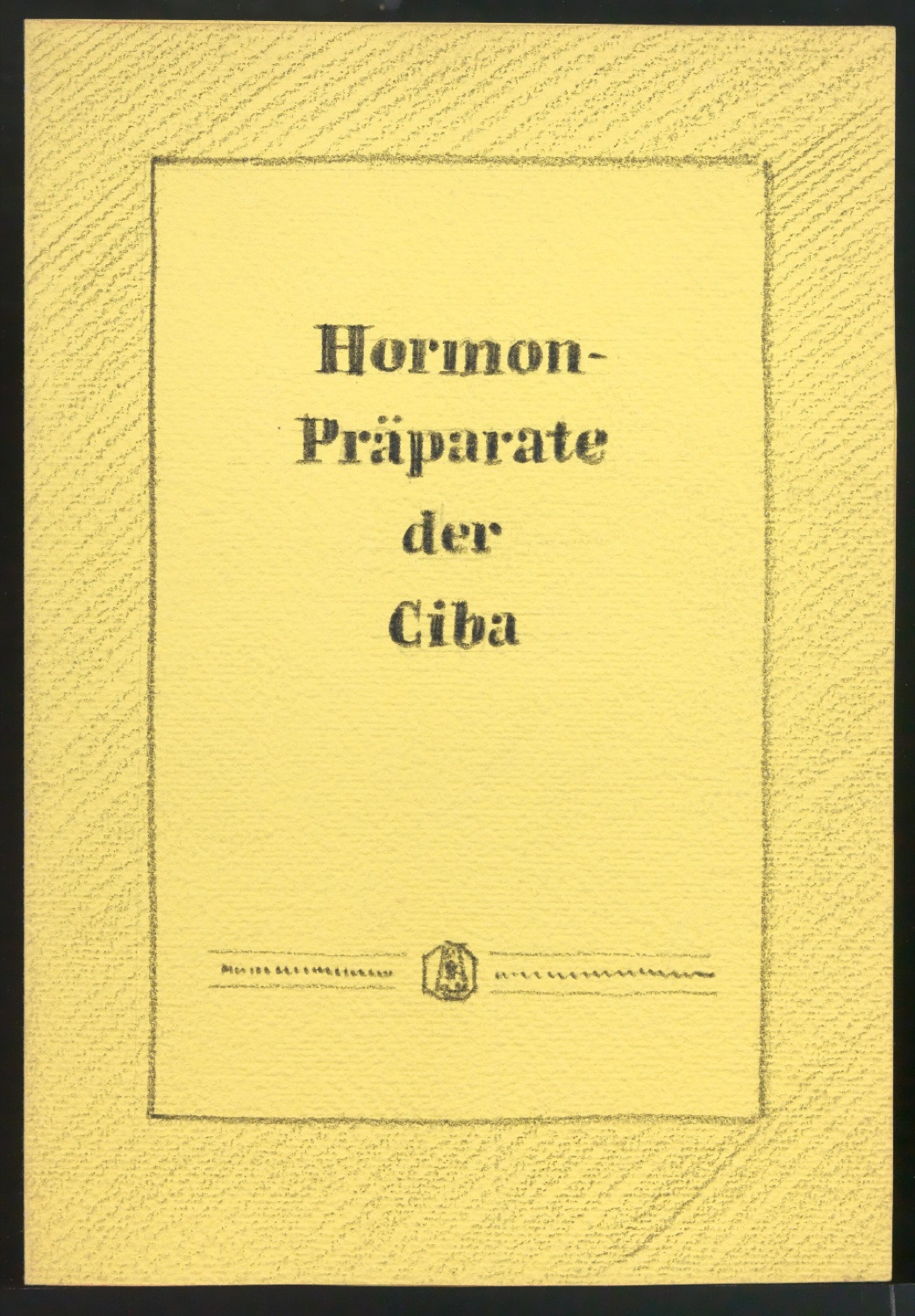 Entwürfe und Probedrucke für Umschläge von Broschüren für die Ciba — Blatt 1