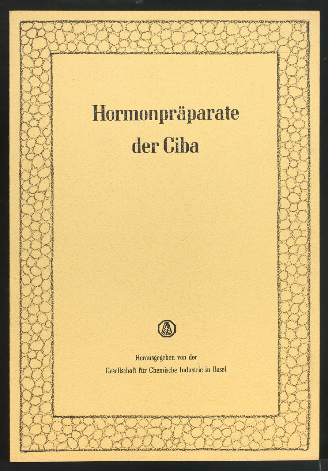 Entwürfe und Probedrucke für Umschläge von Broschüren für die Ciba — Blatt 7