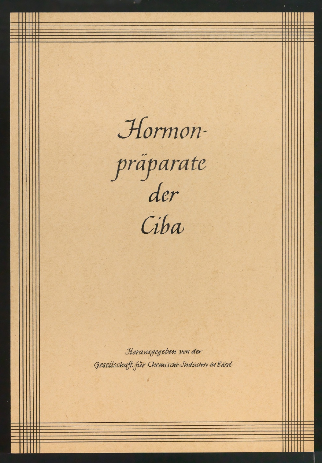 Entwürfe und Probedrucke für Umschläge von Broschüren für die Ciba — Blatt 10