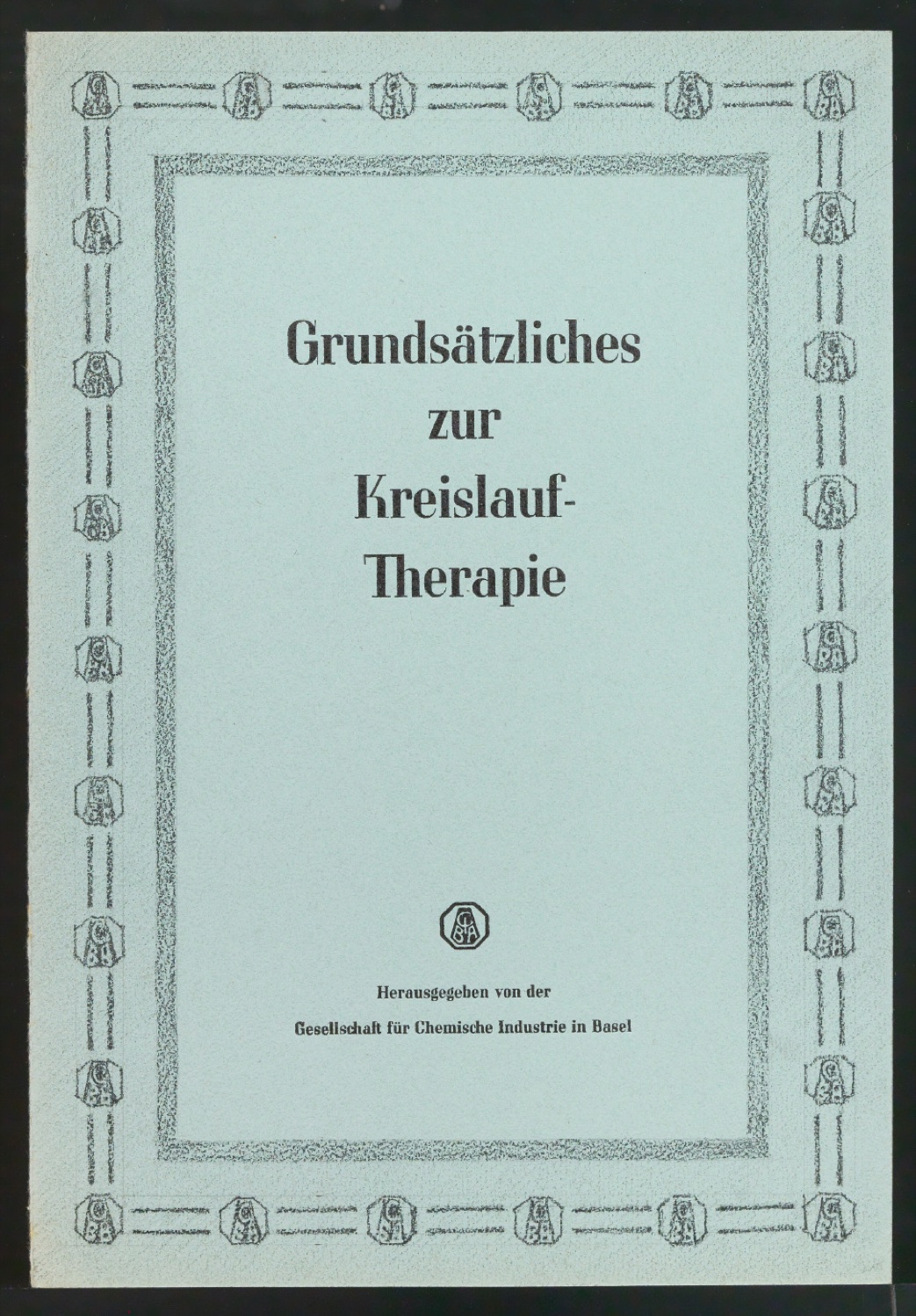 Entwürfe und Probedrucke für Umschläge von Broschüren für die Ciba — Blatt 17