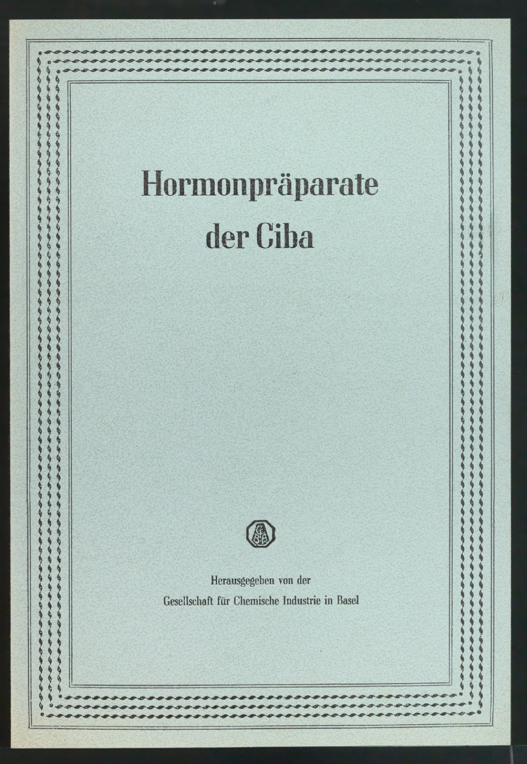 Entwürfe und Probedrucke für Umschläge von Broschüren für die Ciba — Blatt 68