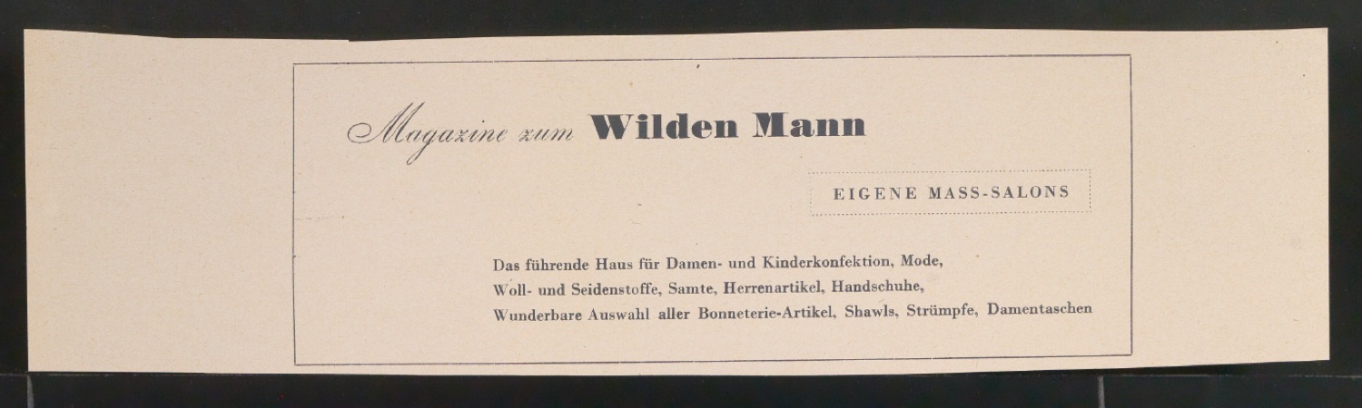 Entwürfe und Probedrucke für die Beilage zum Artikel Von schlechter und guter Typographie — Blatt 9