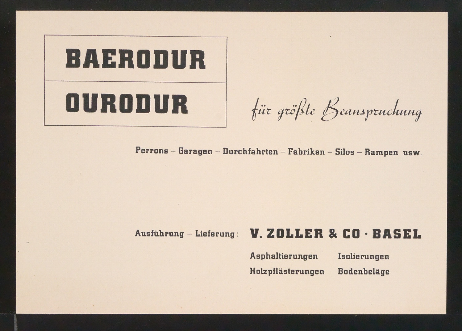 Entwürfe und Probedrucke für die Beilage zum Artikel Von schlechter und guter Typographie — Blatt 13