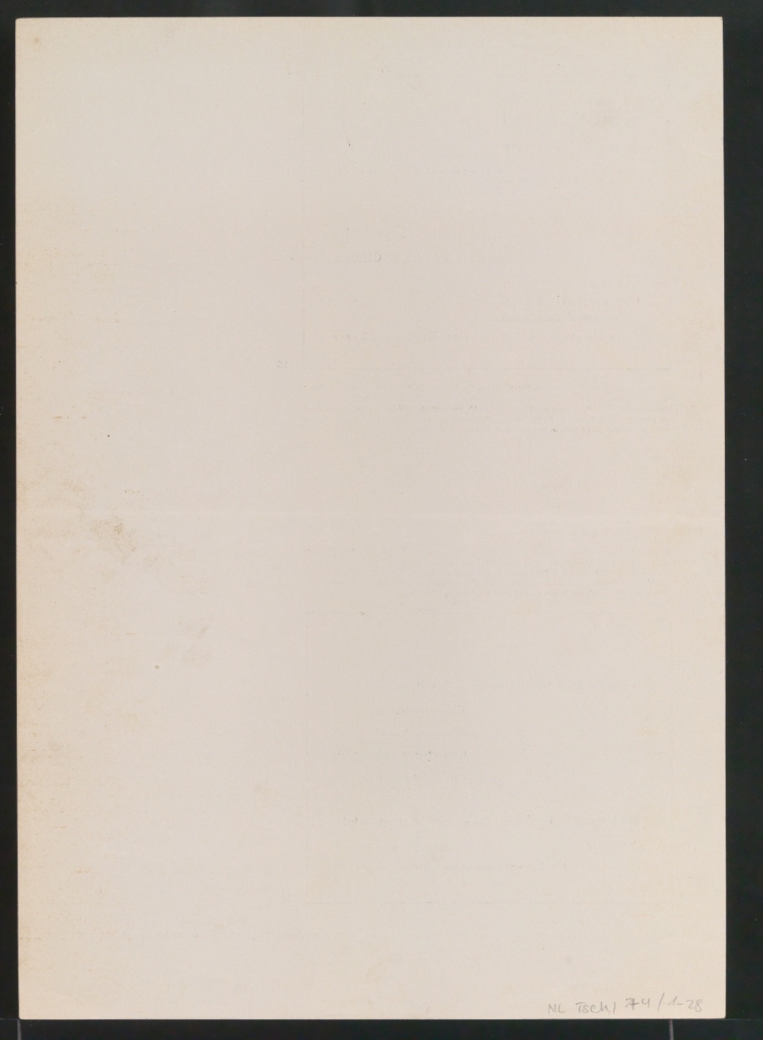 Entwürfe und Probedrucke für die Beilage zum Artikel Von schlechter und guter Typographie — Blatt 24