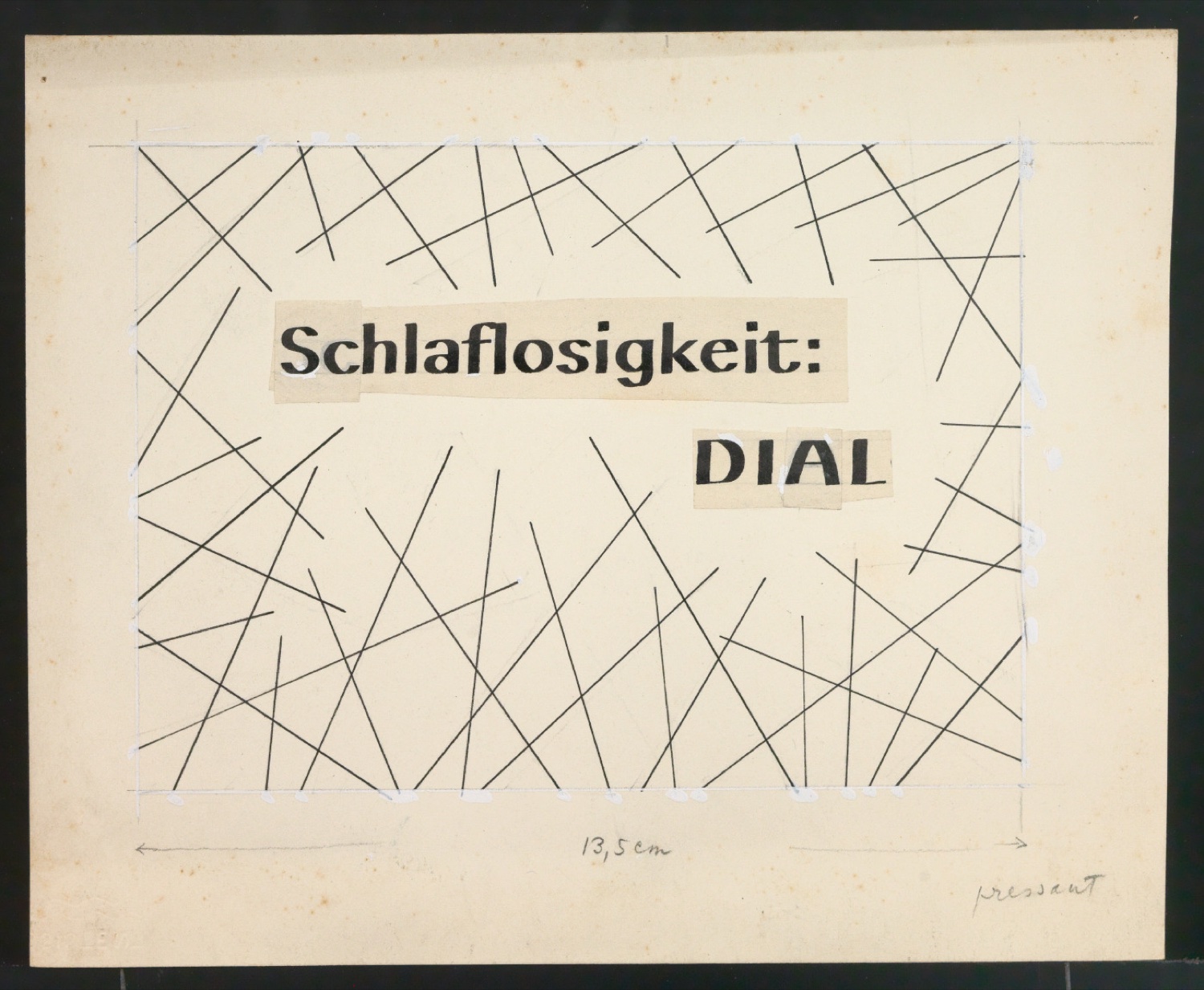 Entwürfe und Korrekturfahnen für CIBA Drucksachen und CIBA Rundschau — Blatt 109