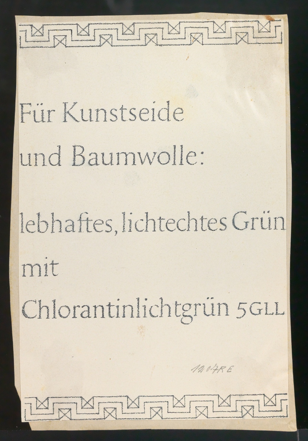 Probedrucke für CIBA Drucksachen und CIBA Rundschau — Blatt 9