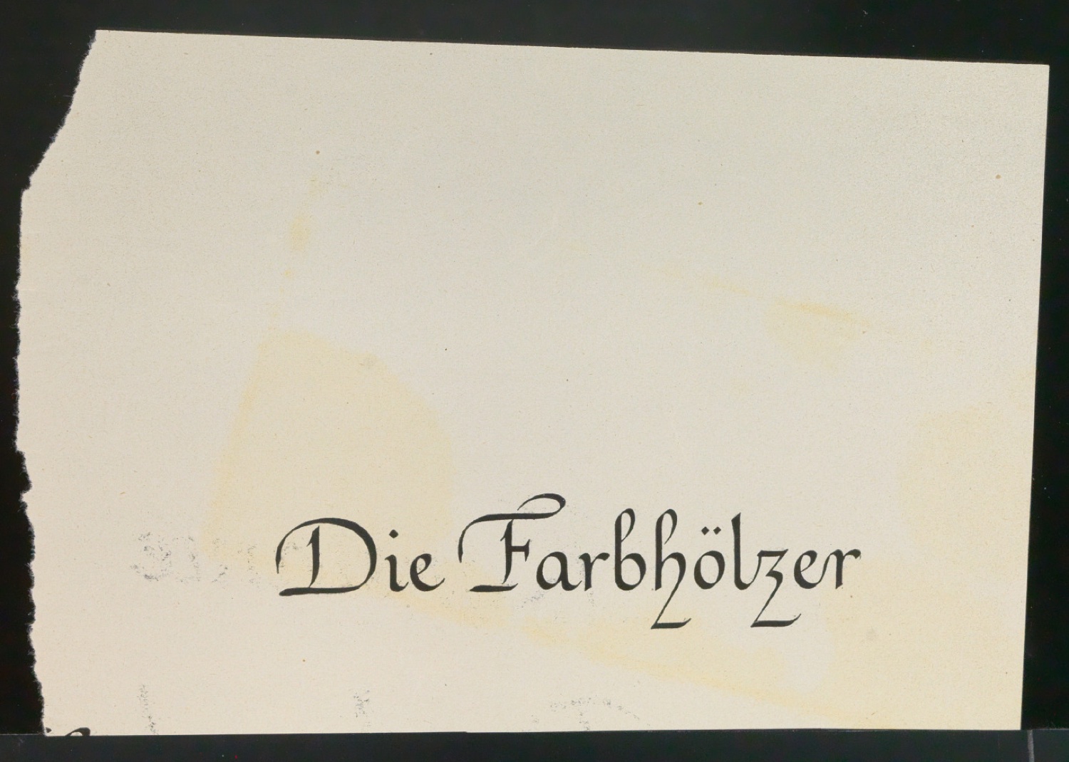 Probedrucke für CIBA Drucksachen und CIBA Rundschau — Blatt 55